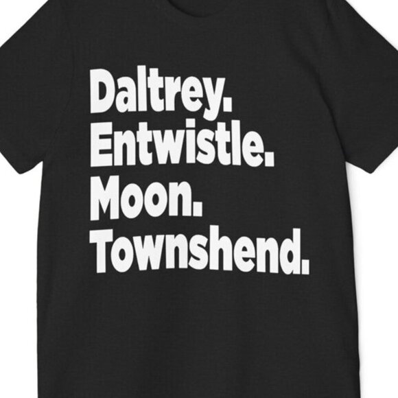 The Who Band Members Rock Music Fan Gift Graphic Concert Tour T-Shirt 159 - Picture 2 of 5